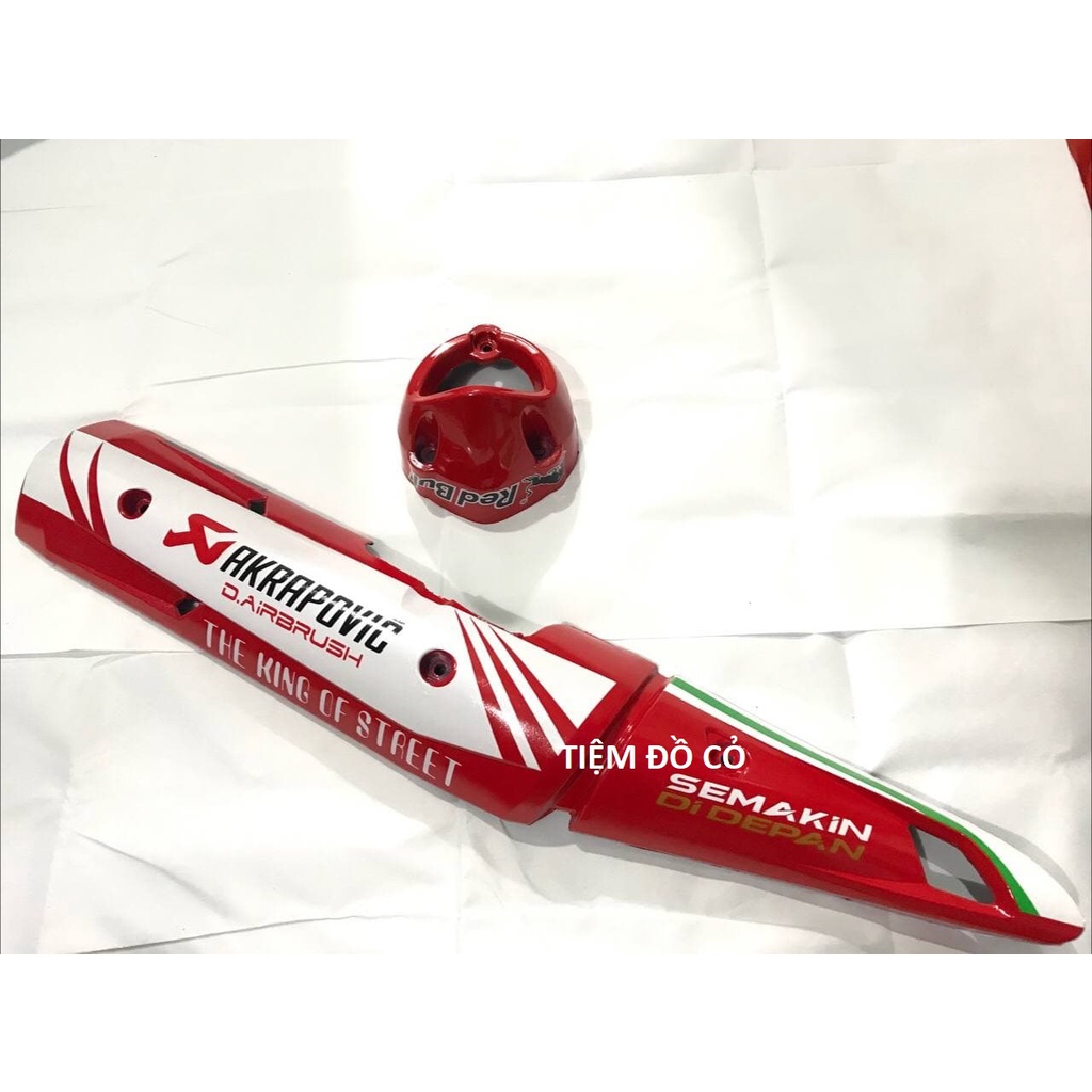 BỘ ỐP PÔ VÀ CHỤP ĐÍT PÔ EXCITER 150
