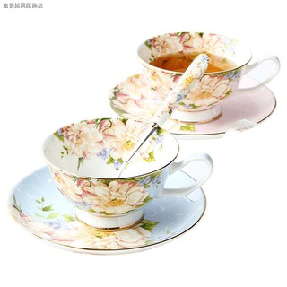 Bộ Cốc Uống Trà Cà Phê Bằng Gốm Phong Cách Châu Âu