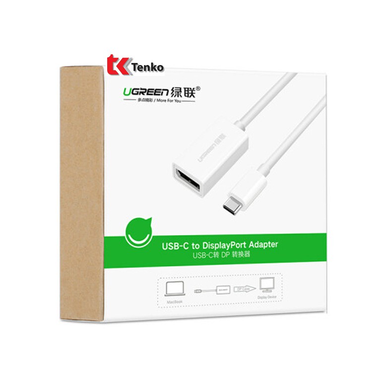 Cáp USB Type-C sang Displayport Ugreen 40372