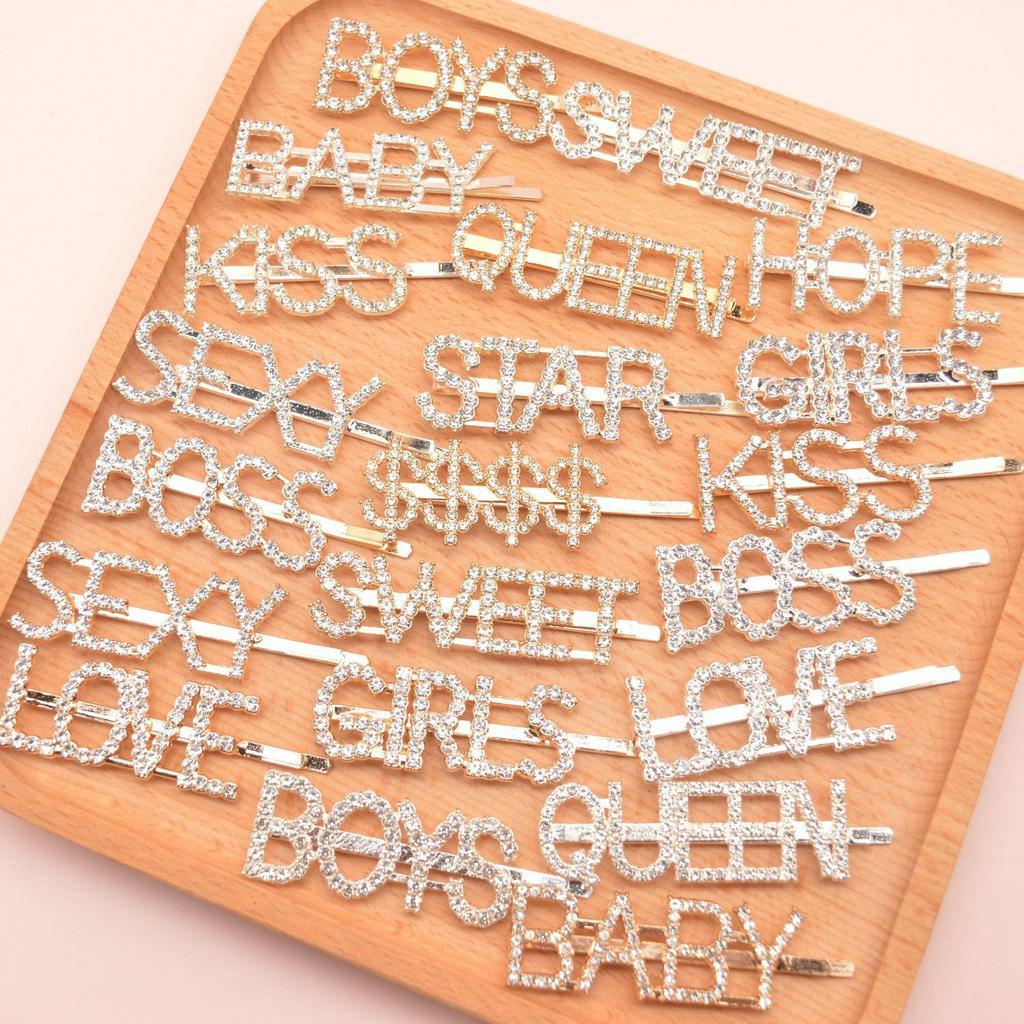 Kẹp Tóc Đính Đá Thời Trang Dành Cho Nữ AB441