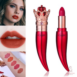 [Hàng mới về] Thỏi son môi hiệu ứng lì thiết kế vương miện nữ hoàng độc đáo