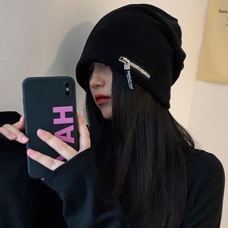 MŨ LEN NHUNG KHÓA KÉO CÁ TÍNH HÀNG CAO CẤP