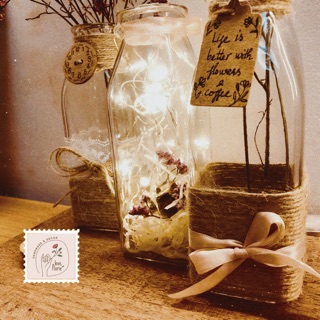 Lọ hoa trang trí handmade xinh