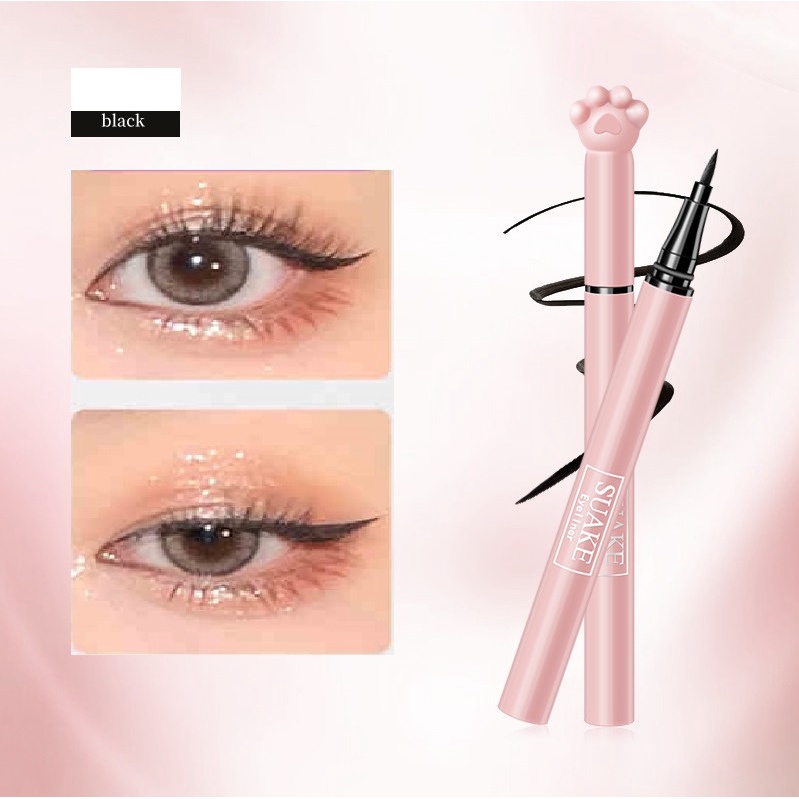 Bút kẻ mắt, eyeliner siêu bền, siêu sắc nét mèo hồng hàng nội địa Trung MAT10