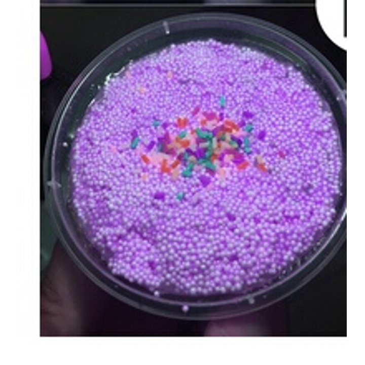 Đồ Chơi Slime Mềm Trong Suốt Lấp Lánh Giảm Căng Thẳng (6 Hạt)