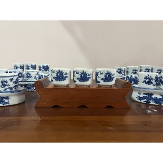 bộ 3 chén thờ đế gỗ