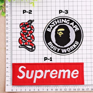 Sticker Ủi - Miếng Patch Ủi Trang Trí Quần Áo - Chất liệu vải thêu