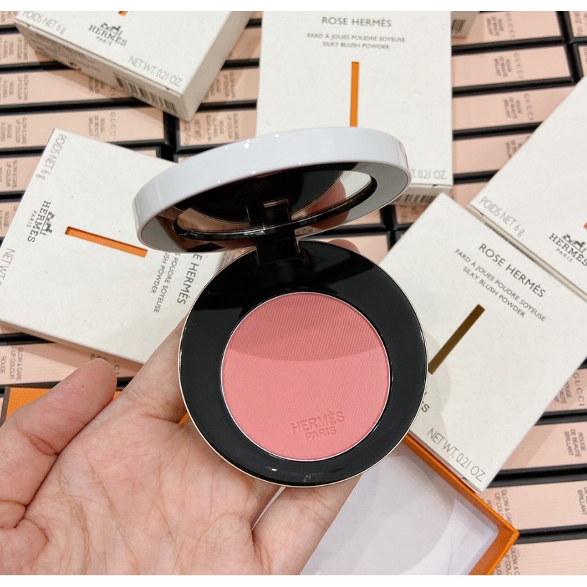 HERMES Phấn Má Hồng Cao Cấp Hermes Silky Blush 6g