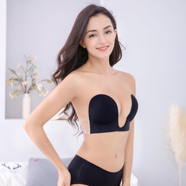 Áo dán ngực chữ U [TIỆN DỤNG] Áo ngực không dây dính dùng cho mặc váy đầm hở vai lưng | BigBuy360 - bigbuy360.vn