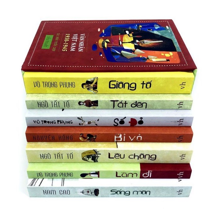 Sách - ComBo Văn Nhân Việt Nam - Văn Học Hiện Thực (1930 - 1945)