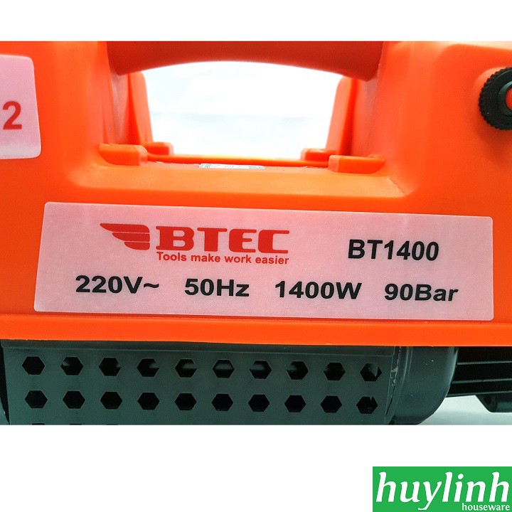 Máy rửa xe Btec BT1400 - Motor Từ