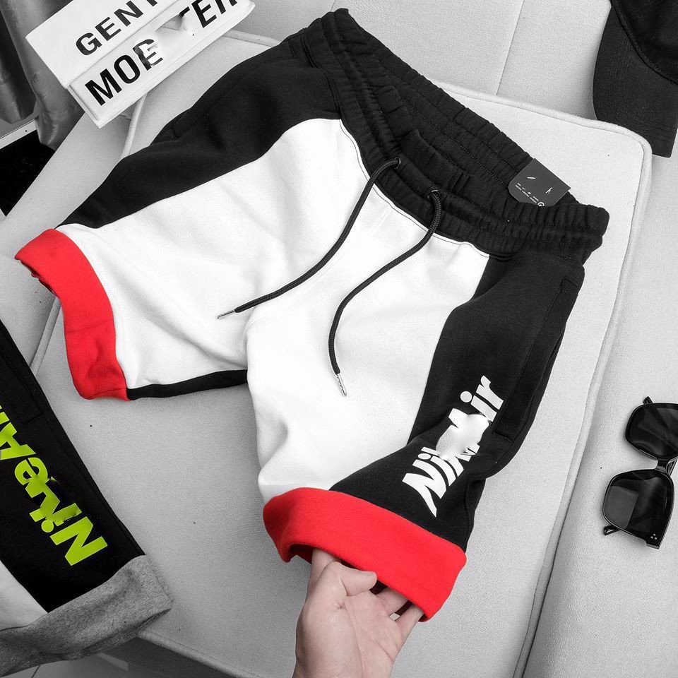 [Giá Huỷ Diệt] Quần Short Nam Nỉ NIKE AIR 2 MÀU hàng xuất xịn chính hãng