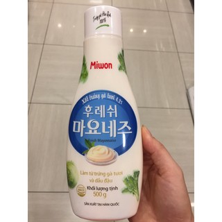 Sốt Trứng Gà Tươi 4.2% Miwon Chai 500g
