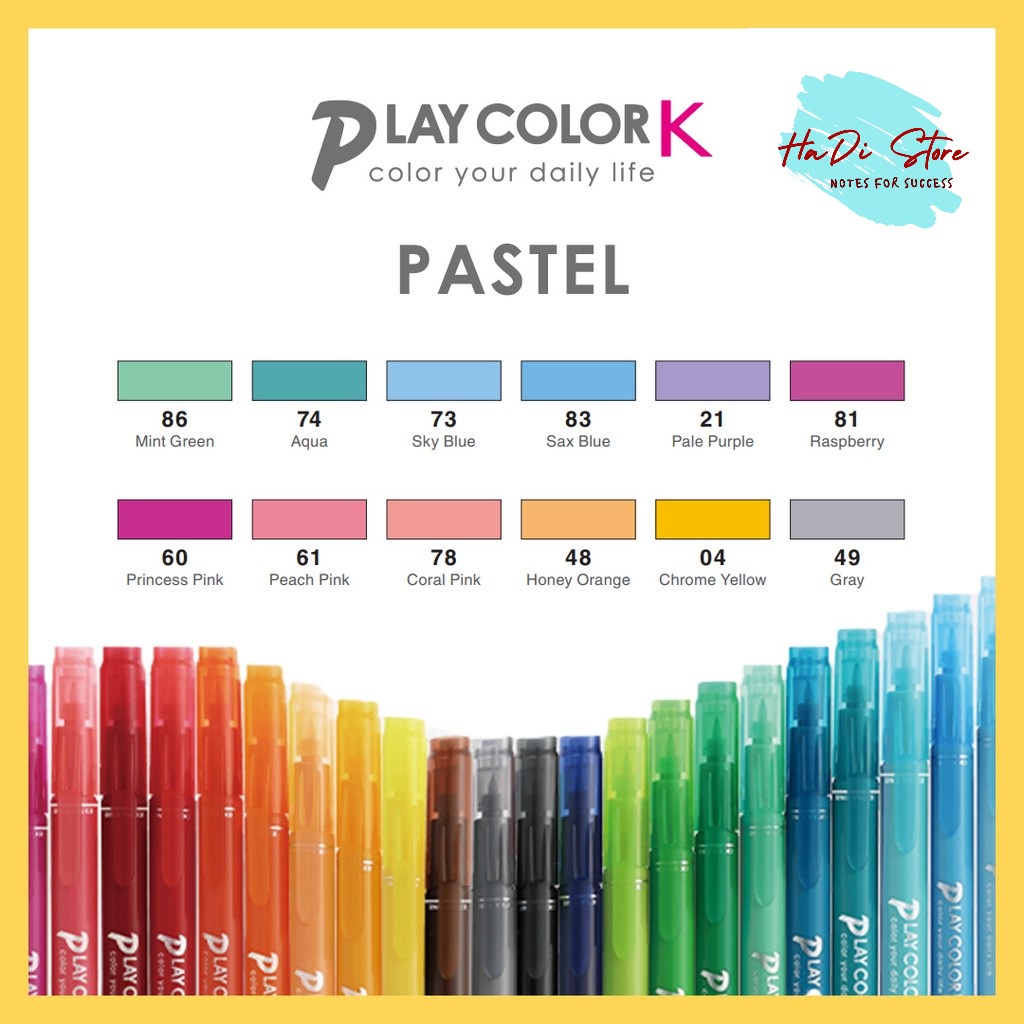 Bút Highlight 2 đầu TOMBOW PLAY COLOR K (Mã SP:TB-B-PlayCoK)