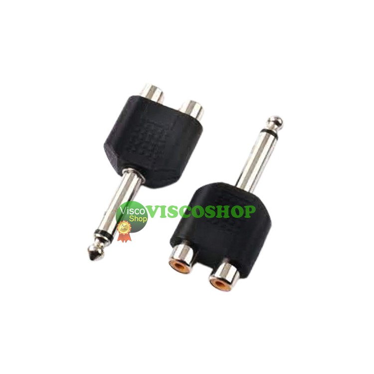 Giắc chuyển đổi từ Akai mono TS sang 2 RCA