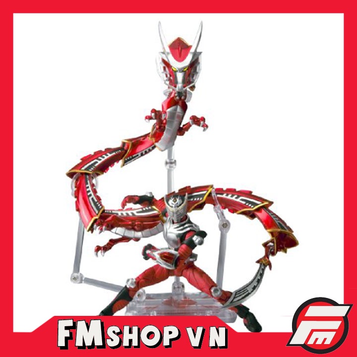 MÔ HÌNH CHÍNH HÃNG  SHF KAMEN RIDER RYUKI & DRAGREDER 2ND