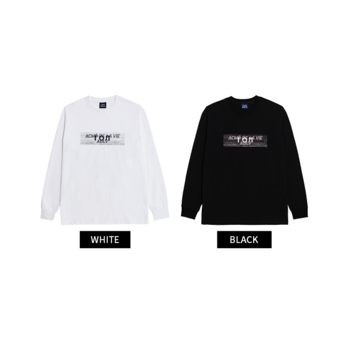 Áo Thun Dài Tay LOG X ADLV DOCKING LONG SLEEVE T-SHIRT BLACK