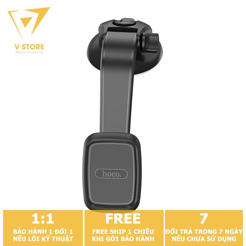 GIÁ ĐỠ KẸP ĐIỆN THOẠI NAM CHÂM HOCO CA45A TRÊN XE HƠI Ô TÔ NHỰA ABS CAO CẤP [HOCO ĐÀ NẴNG]