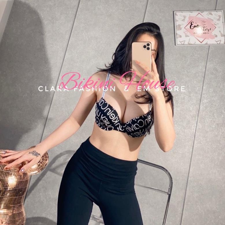 💗 Bộ Đồ Lót Su Wannale C.K Nâng Ngực Thời Trang Cao Cấp 1988 💗