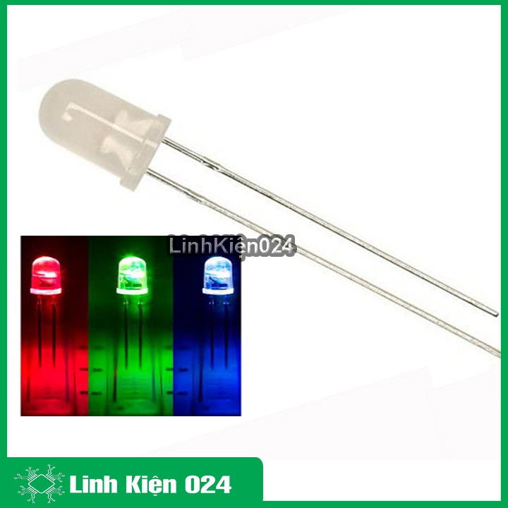 Gói 10 Con Led Đục Ø3 Nhiều Màu