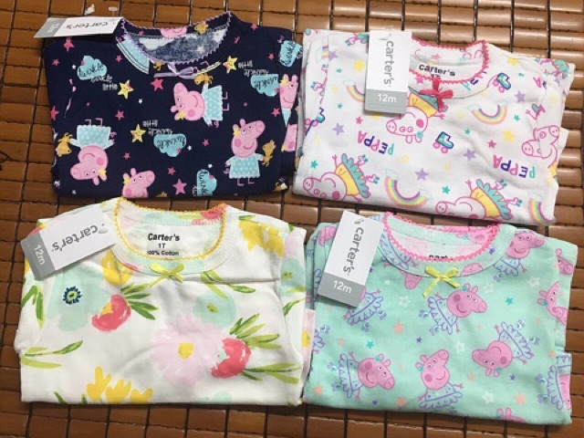 Combo 2 bộ BOZIP CARTER, có mẫu heo PEPPA siêu hot