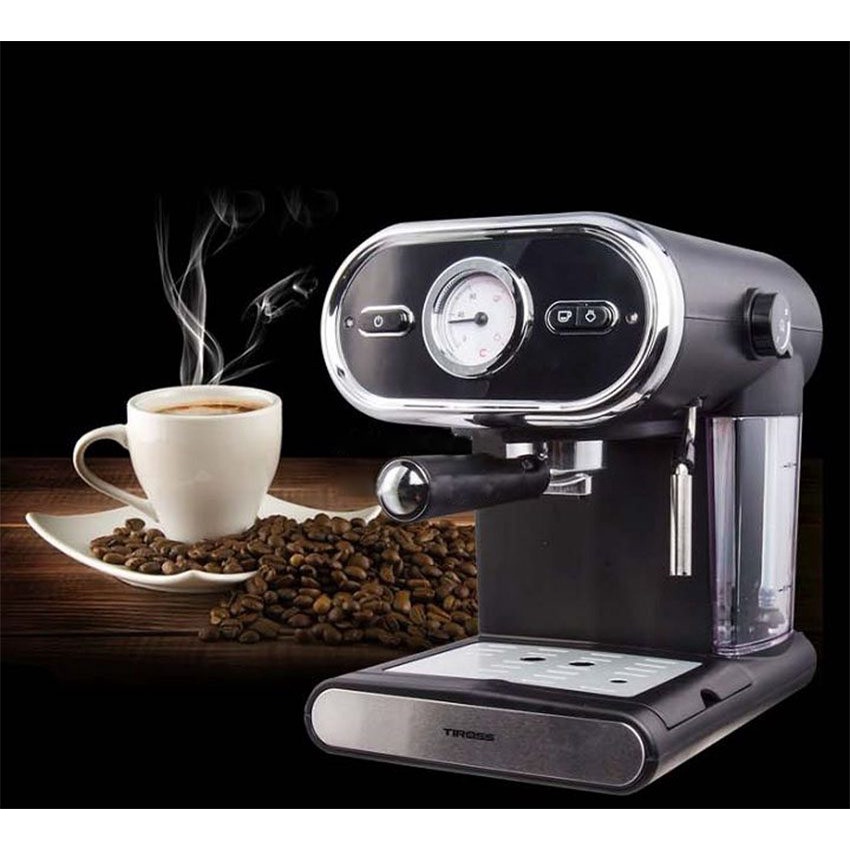 Máy pha cà phê Tiross TS6211 Espressno [Hàng chính hãng, Bảo hành 12 tháng]