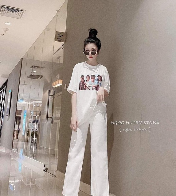 Sét quần ống rộng + áo 4 chàng trai TTN876