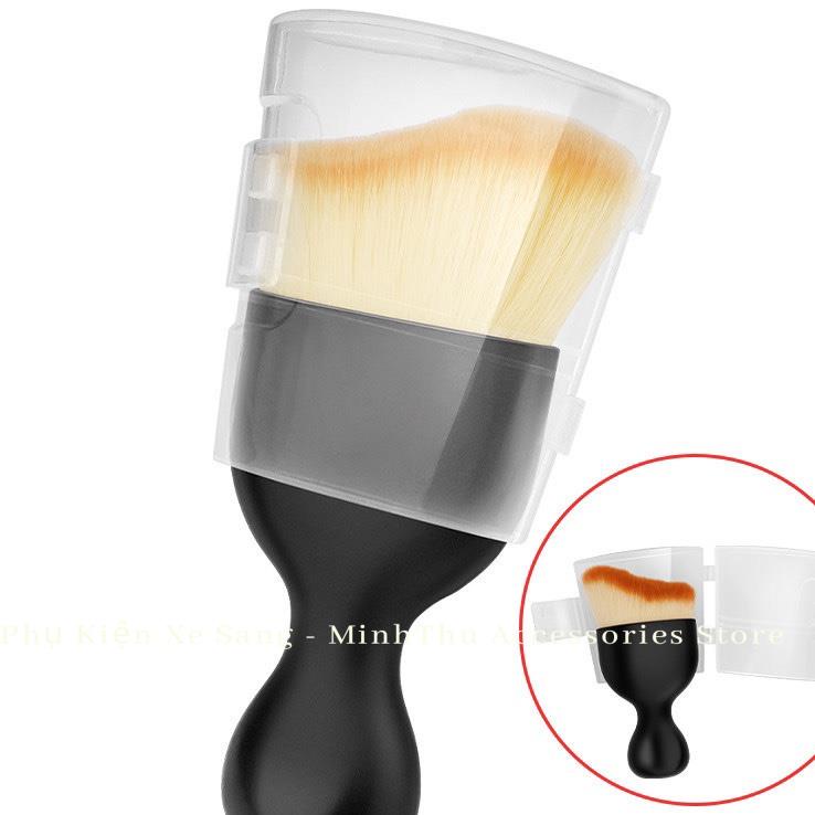 Chổi 3D vệ sinh nội thất xe hơi siêu mềm mịn, thiết kế nhỏ gọn sang trọng