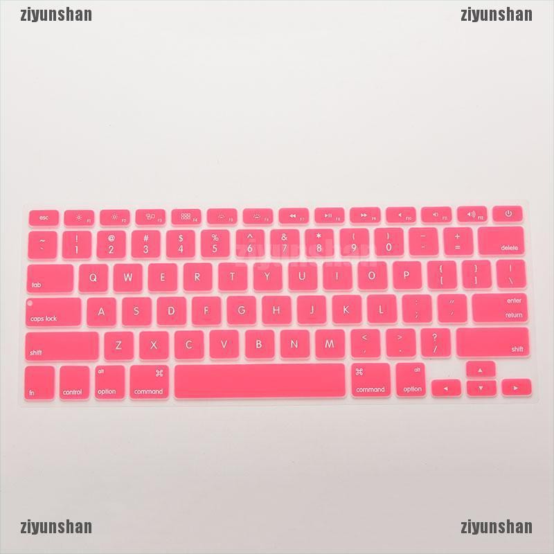 Ốp Lưng Silicone Bảo Vệ Bàn Phím Cho Macbook Air Pro 13 &quot;15&quot; 17 &quot;