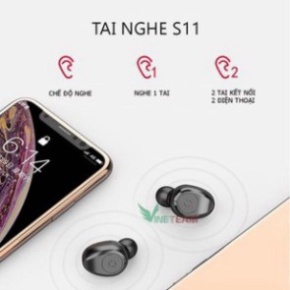 [FREE SHIP] ️🥇Top 1 Tai Nghe️🥇Tai Nghe Bluetooth True Wireless Amoi F9 - 4800, Kiêm Sạc Dự Phòng Đồng Hồ Hiện Thị % Pi