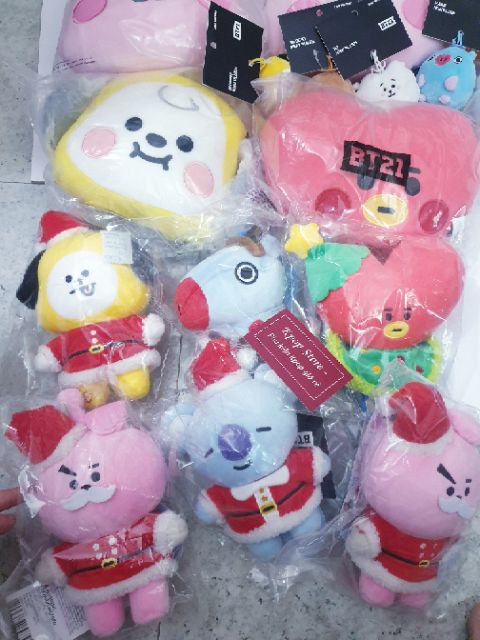 Sale sốc Gấu bông BT21 Baby face cusion official