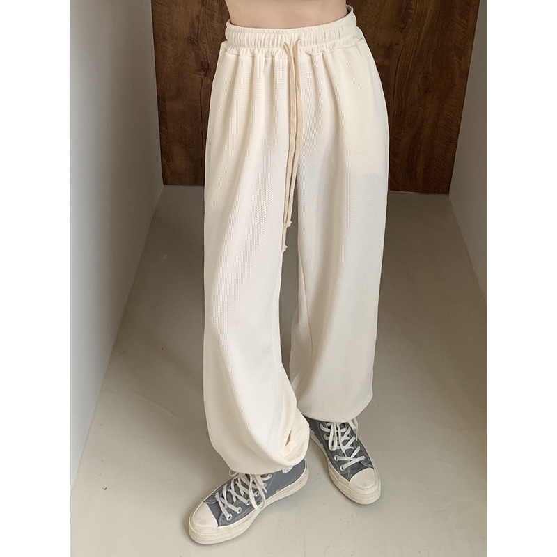 Quần jogger nữ cá tính,quần baggy, quần jogger cạp cao ống rộng phong cách_B5