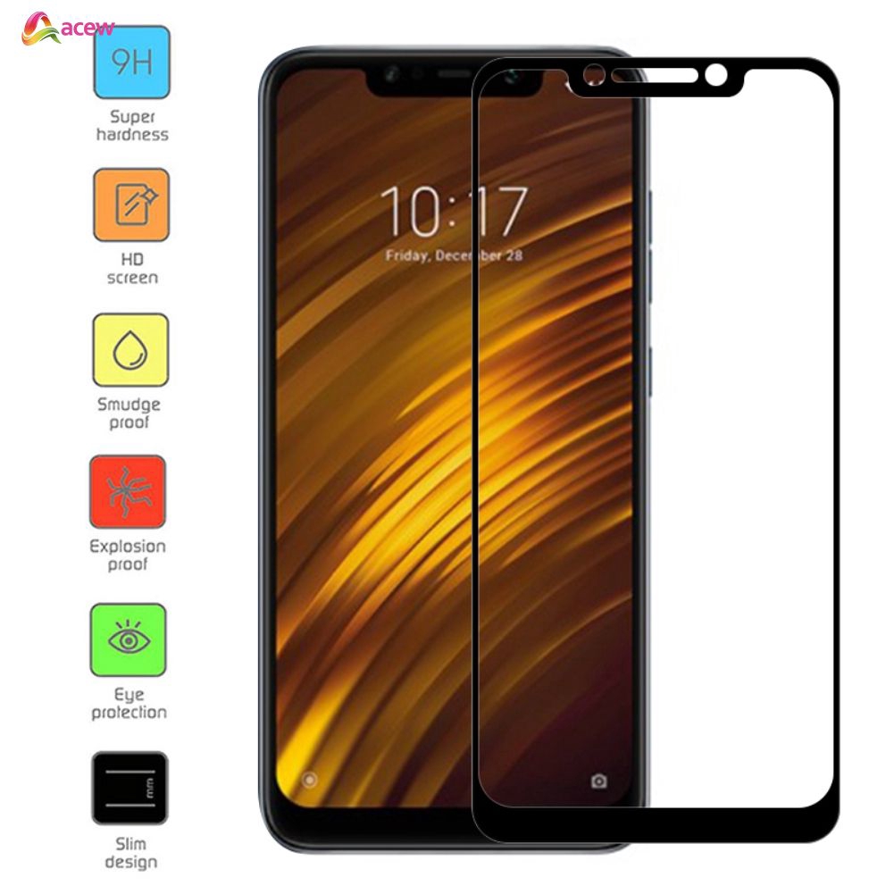 ✪COD✪ Xiaomi PocophoneF1 5D Screen Protector Film Tempered Glass Guard Film