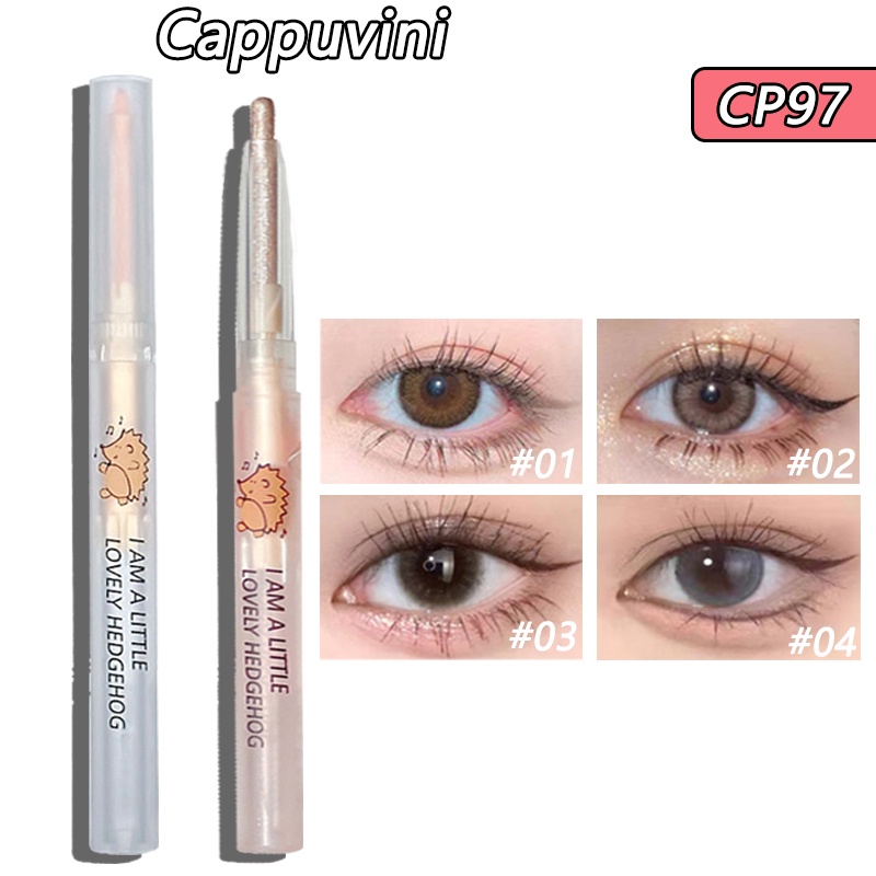Bút kẻ mắt CAPPUVINI có độ bóng cao in họa tiết nhím con đáng yêu nhỏ xinh 0.2g