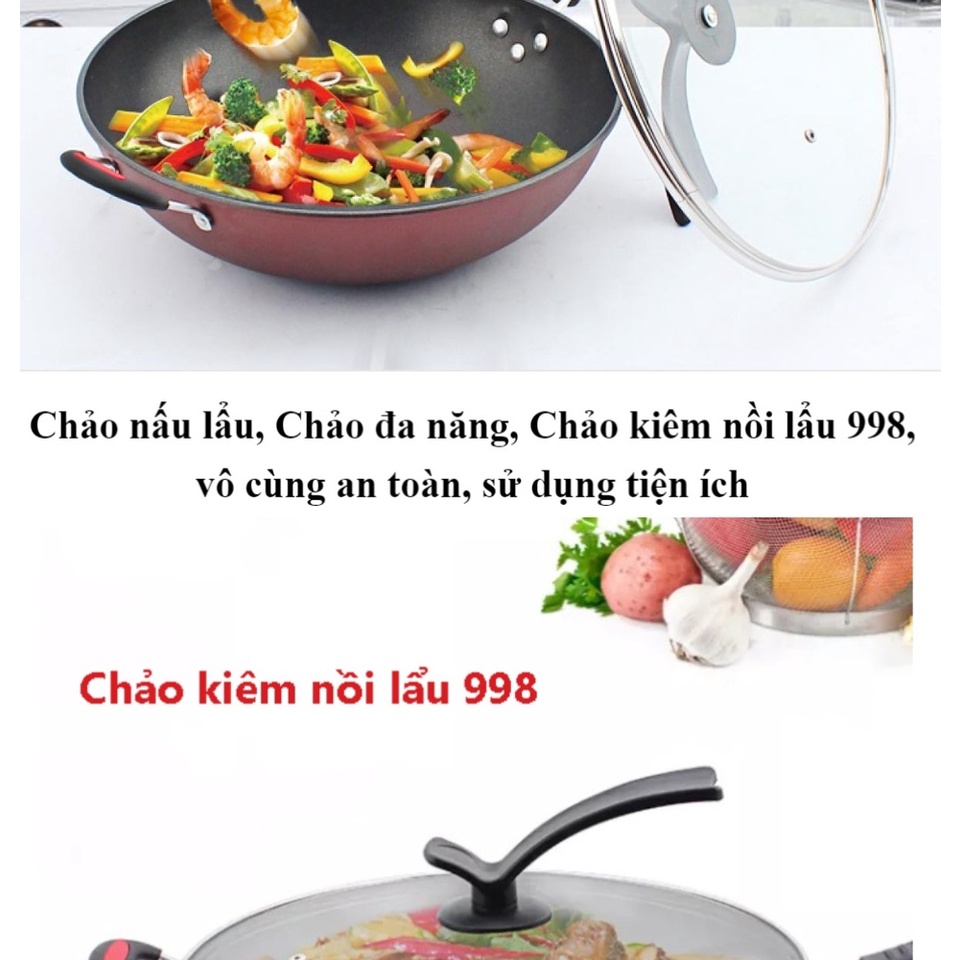 Bếp nướng điện BBQ,Chảo kiêm nồi lẩu 998 vô cùng tiện lợi -hàng loại 1