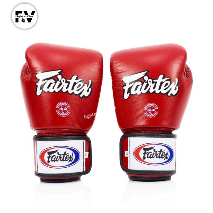 Găng Boxing Fairtex Universal Breathable BGV1 – Đỏ