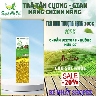 Trà tân cương trà đinh hữu cơ loại thượng hạng 100g đặc sản chè thái nguyên