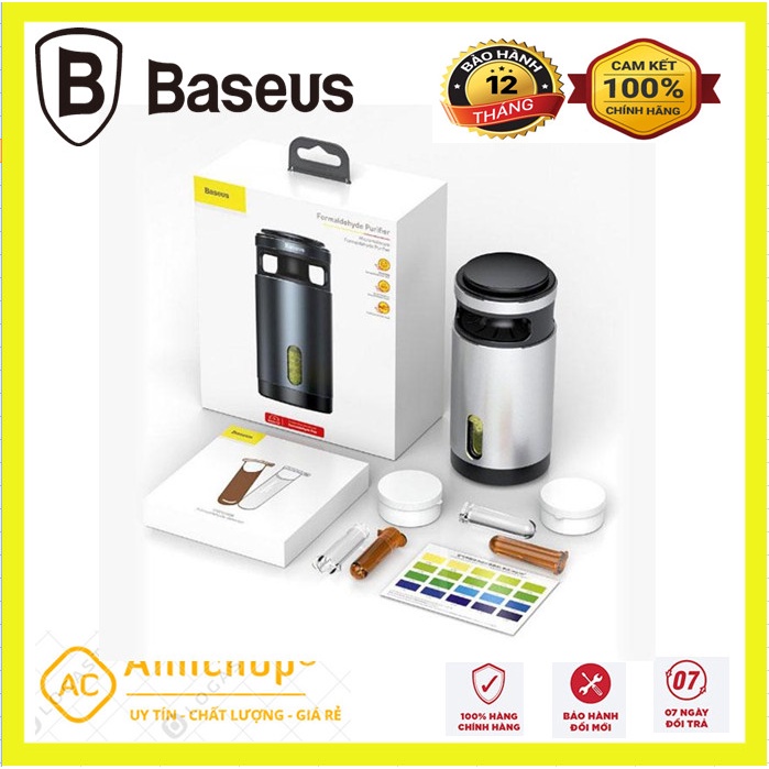 Bộ lọc không khí ô tô Baseus Micromolecule Formaldehyde Purifier Chính Hãng