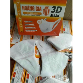 150 cái khẩu trang 3d hoàng gia kháng khuẩn