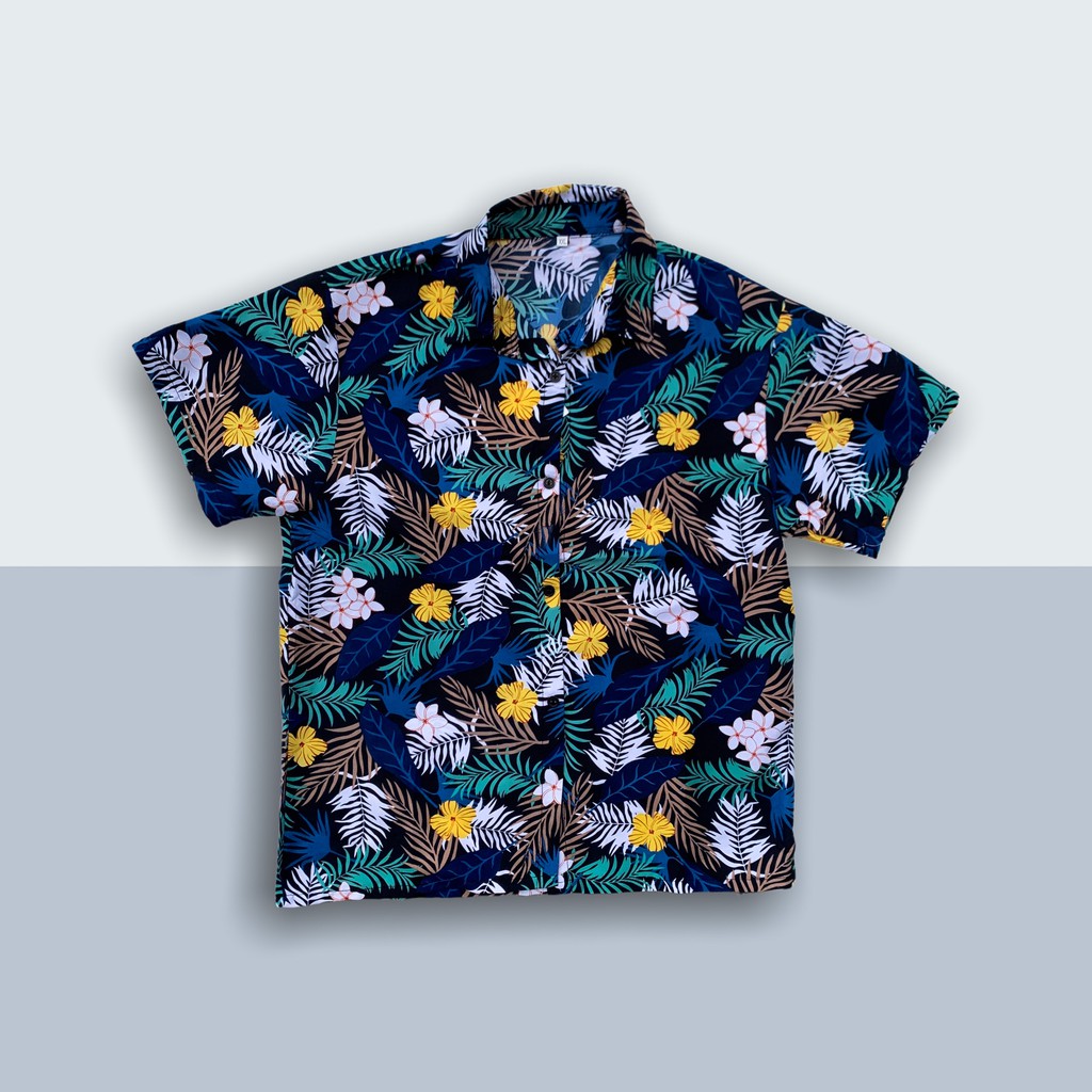 Áo sơ mi nam, áo sơ mi tay ngắn cổ bẻ Cloudnine Store chất mát form rộng phong cách biển và đường phố | BigBuy360 - bigbuy360.vn