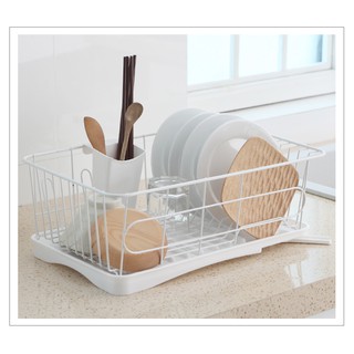 Kệ Úp Chén Nhiều Ngăn Kèm Khay Hứng Nước Tiện Lợi