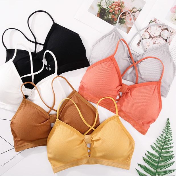 Áo ngực SUXI không gọng mềm mại phong cách hàn quốc