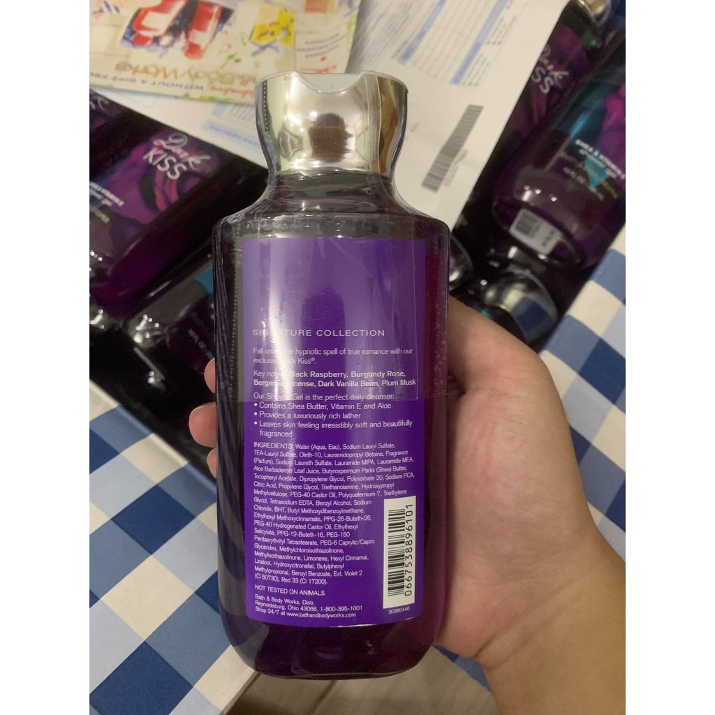 Sữa tắm Bath & Body Works Dark Kiss Shower Gel 295ml | BigBuy360 - bigbuy360.vn