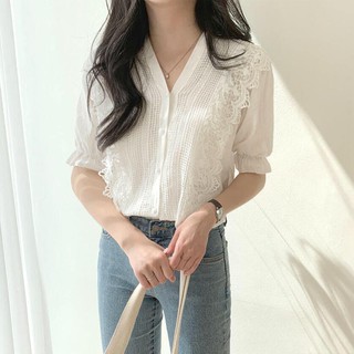 1902SR - Sơ mi ren cho các chị em