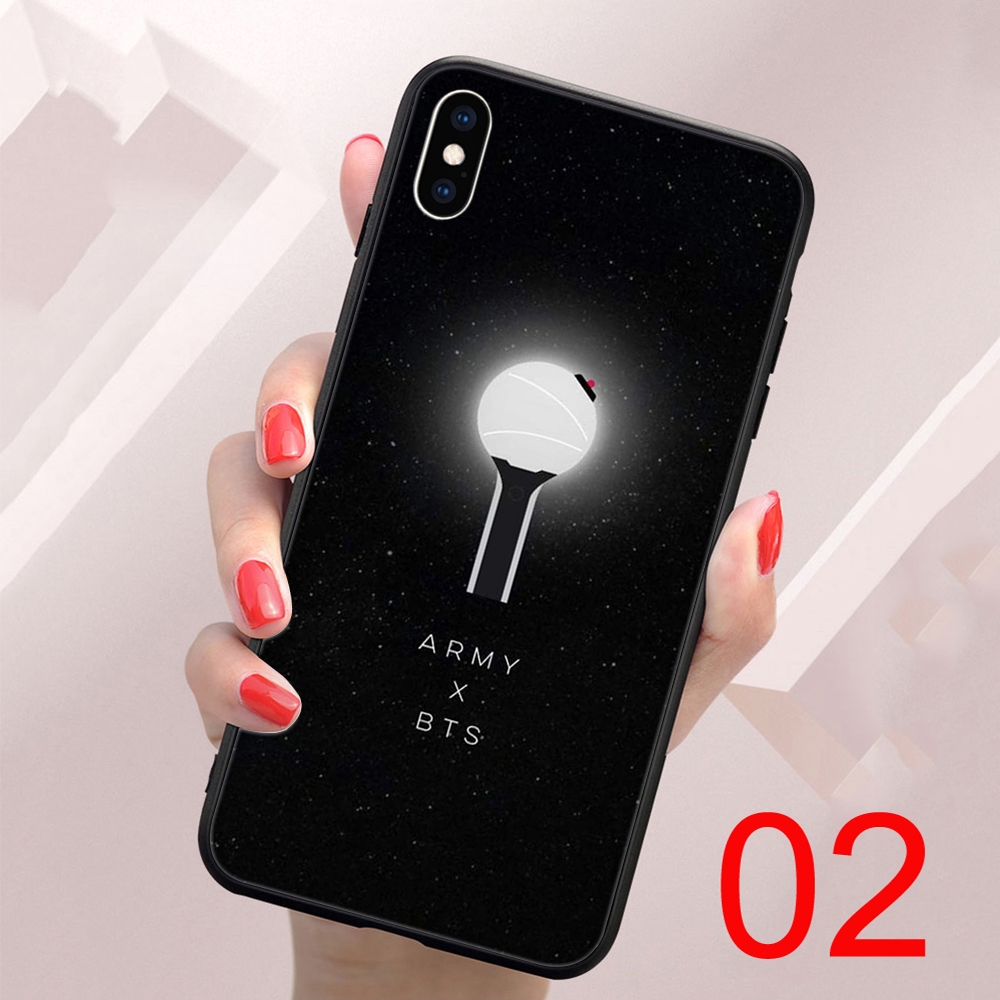 Đen Ốp Điện Thoại Mềm Hình Army Bomb Cho Iphone 6 6s 7 8 Plus X Xs Max Xr 5 5s Se