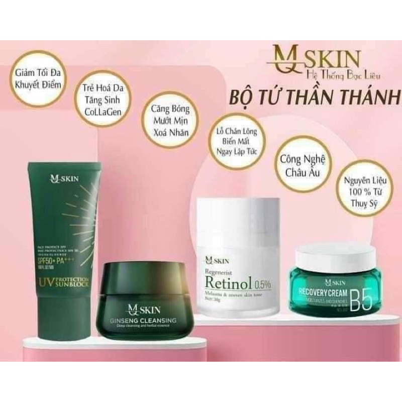 Kem dưỡng phục hồi da B5 Mq skin - dưỡng ẩm và nuôi dưỡng làn da trẻ trung sáng mịn