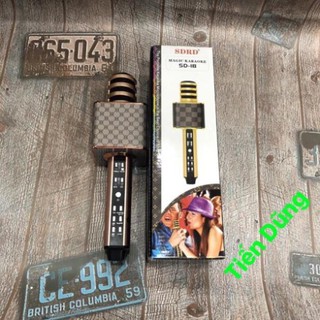 MICRO MINI CAO CẤP  SD-18 HÁT KARAOKE, NGHE NHẠC BLUETOOTH