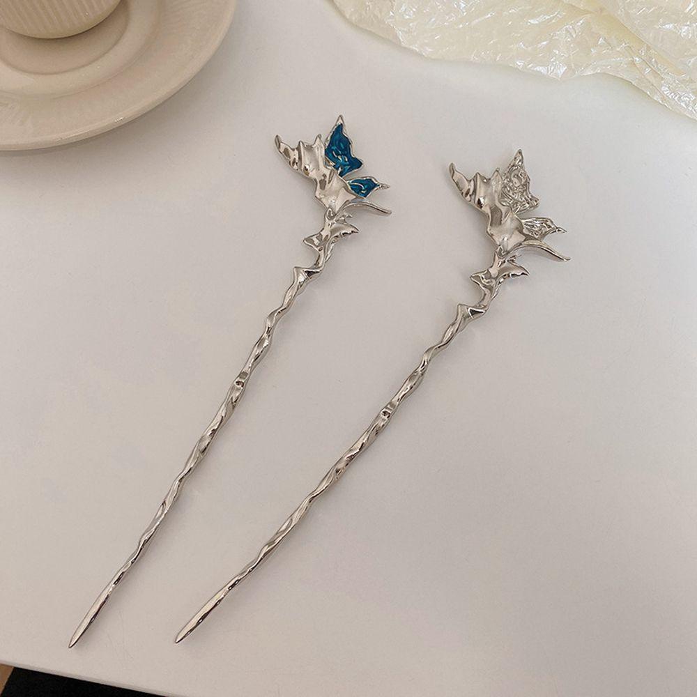 Trâm Cài Tóc Dáng Dài Thiết Kế Không Đồng Đều Thời Trang Theo Phong Cách Pháp Cho Nữ