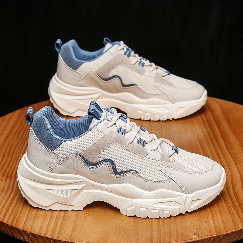 Giày nam thể thao phong cách trẻ trung, tăng chiều cao 6 cm, lên đồ cực đẹp, thiết kế mới lạ - Mã SP: 908