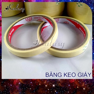 Băng keo giấy dán giấy vẽ, chặn màu vẽ